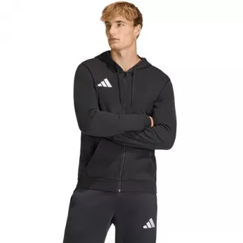 adidas Entrada 26 Full-Zip Hoodie pánska čierna Medium