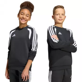 adidas Tiro 26 League Sweat Crew detská mikina čierna 140cm
