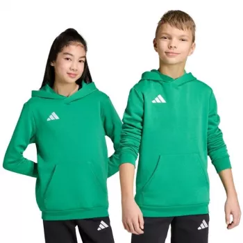 adidas Entrada 26 Hoody detská zelená 140 cm