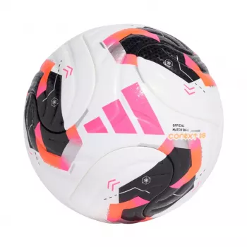 adidas Conext 26 Pro Match futbalová lopta veľkosť 5 biela ružová čierna KE5866