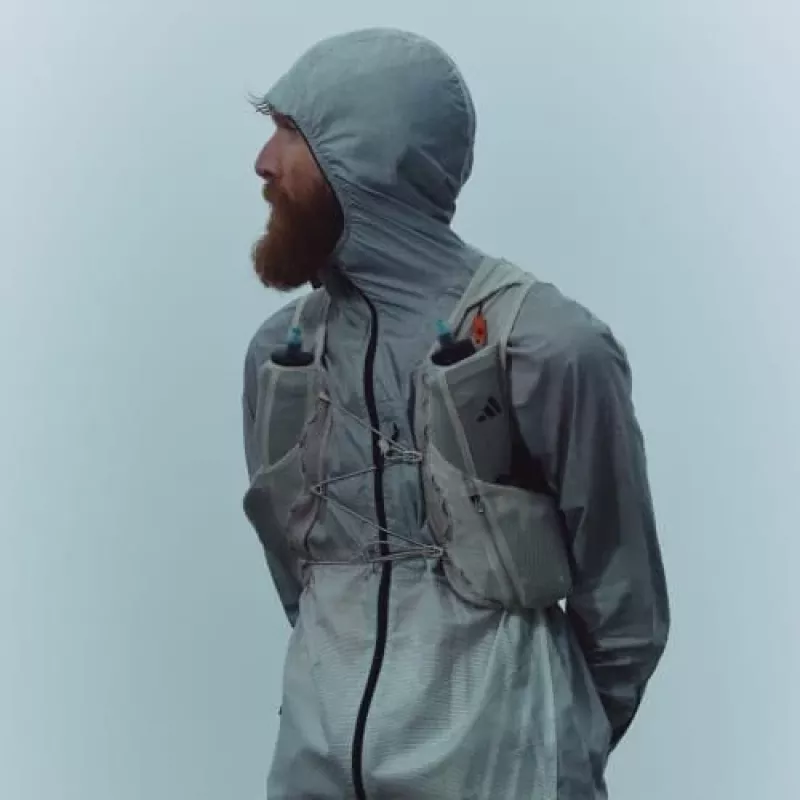 adidas TERREX Xperior CLIMA365 Light Windweave bežecká bunda pánska čierna/biela veľkosť M
