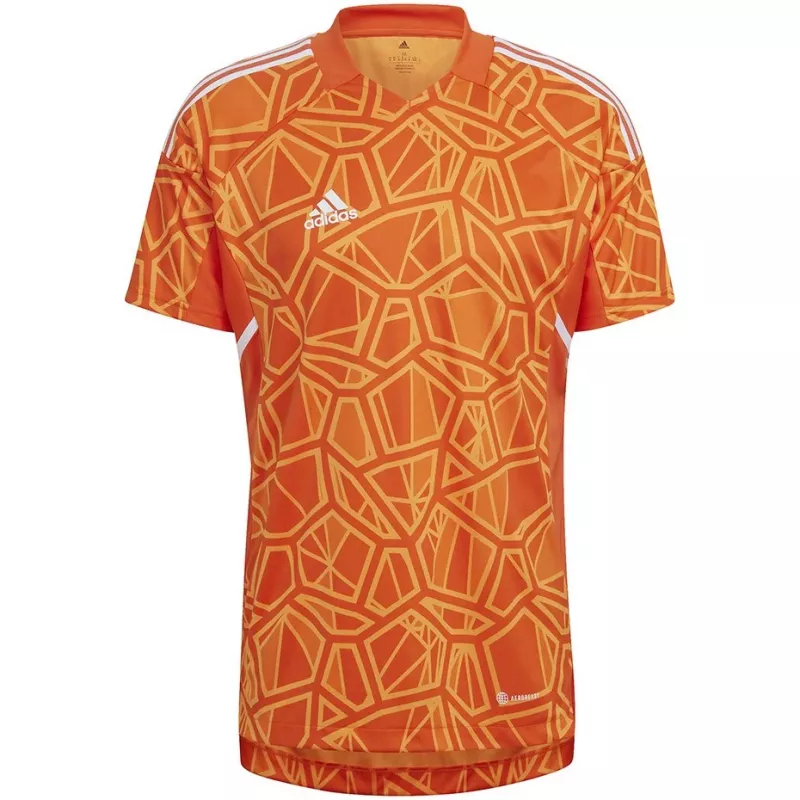 ADIDAS pánsky Condivo 22 brankársky dres krátky rukáv Team Orange HB1621