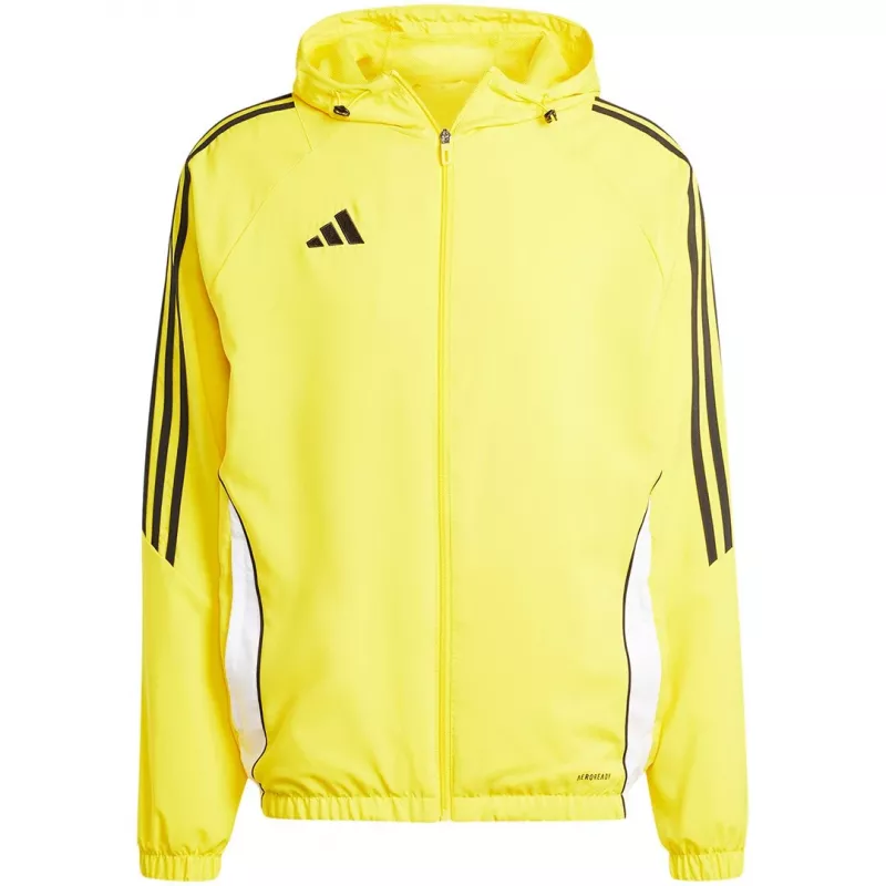adidas Tiro 24 tréningová bunda pánska Team Solar Yellow 2/čierna XL