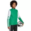 adidas Squadra 25 tréningový top pre deti zelená/biela JP3160 164cm