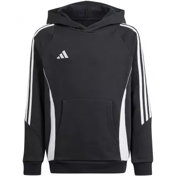 adidas Tiro 24 mikina s kapucňou čierna IJ5611 140cm