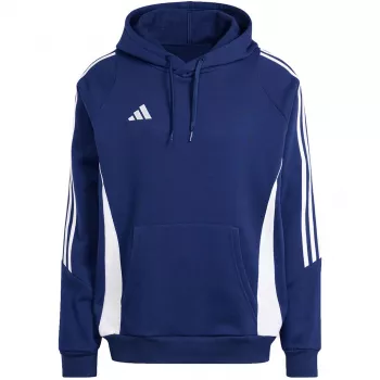 adidas Tiro 24 Sweat Hooded Blue IR7546 pánska tréningová mikina s kapucňou