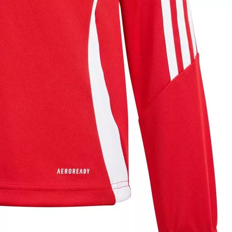 adidas Tiro 24 tréningová bunda detská červená 116 cm