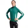 adidas Tiro 24 tréningový top pre dámy so štvrťovým zipsom - Team Green - 2XL