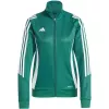 adidas Tiro 24 tréningový top pre dámy so štvrťovým zipsom - Team Green - 2XL