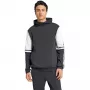 adidas Squadra 25 mikina s kapucňou pánske čierna/biela 2XL
