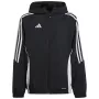 adidas Tiro 24 tréningová bunda detská čierna 152 cm