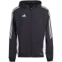 adidas Tiro 24 pánska tréningová bunda čierna IM8806