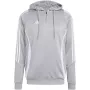adidas Tiro 24 tréningová mikina s kapucňou Medium Grey Heather IR7551