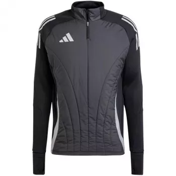 adidas Tiro 24 Competition Winterized pánska tréningová bunda Shadow Grey/Black veľkosť S