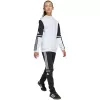 adidas Squadra 25 mikina s kapucňou pre deti biela JD4807 140cm