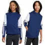 adidas Squadra 25 mikina s kapucňou pre deti, Navy Blue, 128 cm