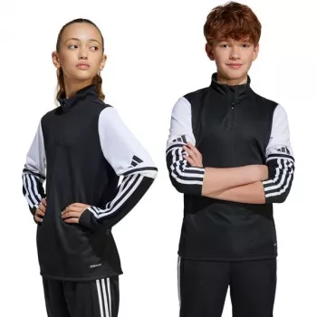 adidas Squadra 25 tréningová bunda detská čierna 128cm