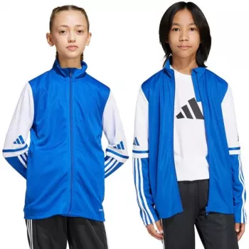 adidas Squadra 25 tréningová bunda junior Team Royal Blue/biela 140 cm