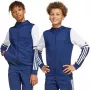 adidas Squadra 25 mikina s kapucňou deti Navy Blue/biela 164 cm