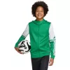 adidas Squadra 25 mikina s kapucňou deti zelená/biela 164 cm