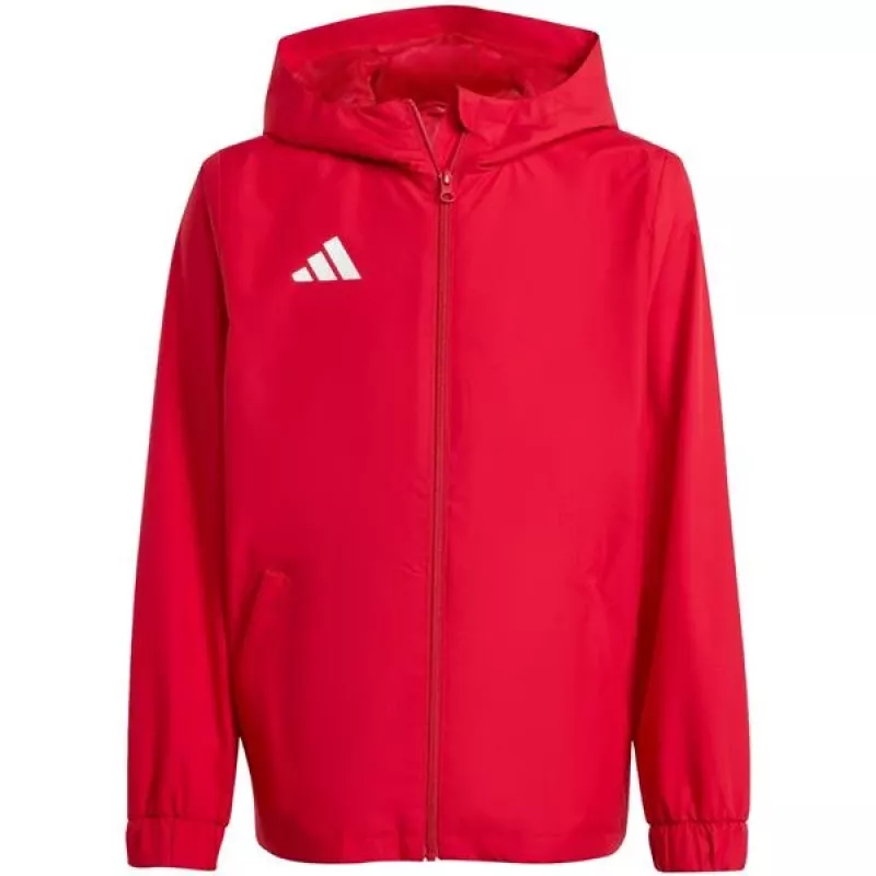 adidas Entrada 26 unisex all-weather bunda deti červená 152 cm