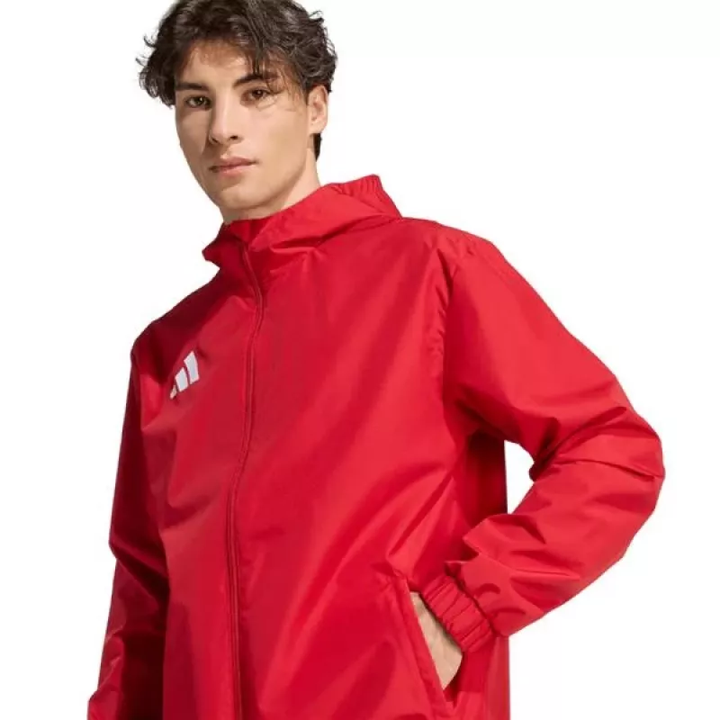 adidas Entrada 26 All Weather pánska bunda červená 2XL