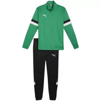 PUMA pánska tréningová súprava Team Rise v farbe Pfeffergrün a Puma Black, veľkosť S