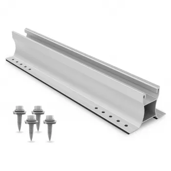 K2 Systems Home K2 2004596 MiniRail 60 set - 600 mm hliníková solárna montážna lišta pre trapézové strechy