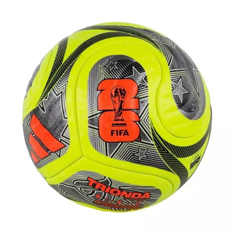adidas World Cup 26 Trionda Pro zimná lopta veľkosť 5 zelená/čierna/strieborná JD8023