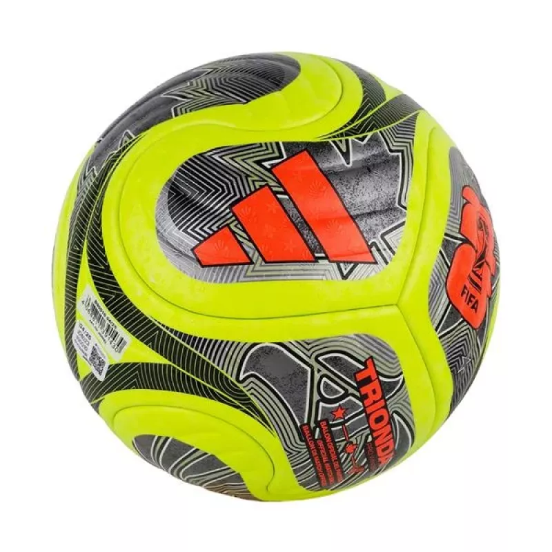 adidas World Cup 26 Trionda Pro zimná lopta veľkosť 5 zelená/čierna/strieborná JD8023