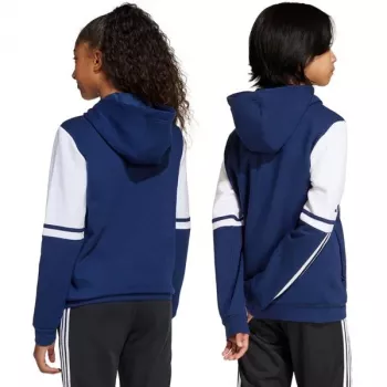 adidas Squadra 25 mikina s kapucňou detská Team Navy Blue 164cm