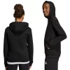 adidas Entrada 26 mikina s kapucňou detská čierna 140 cm