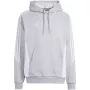 adidas Tiro 24 mikina s kapucňou stredne sivá melanž / čierna