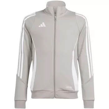 adidas Tiro 24 tréningová mikina pre deti sivá IR9508 152cm