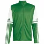 adidas Squadra 25 tréningová mikina pánska Team Green/biela XL