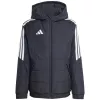 adidas Tiro 26 zimná bunda pre deti čierna 140 cm