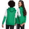 adidas Squadra 25 mikina s kapucňou detská zelená/biela 152cm