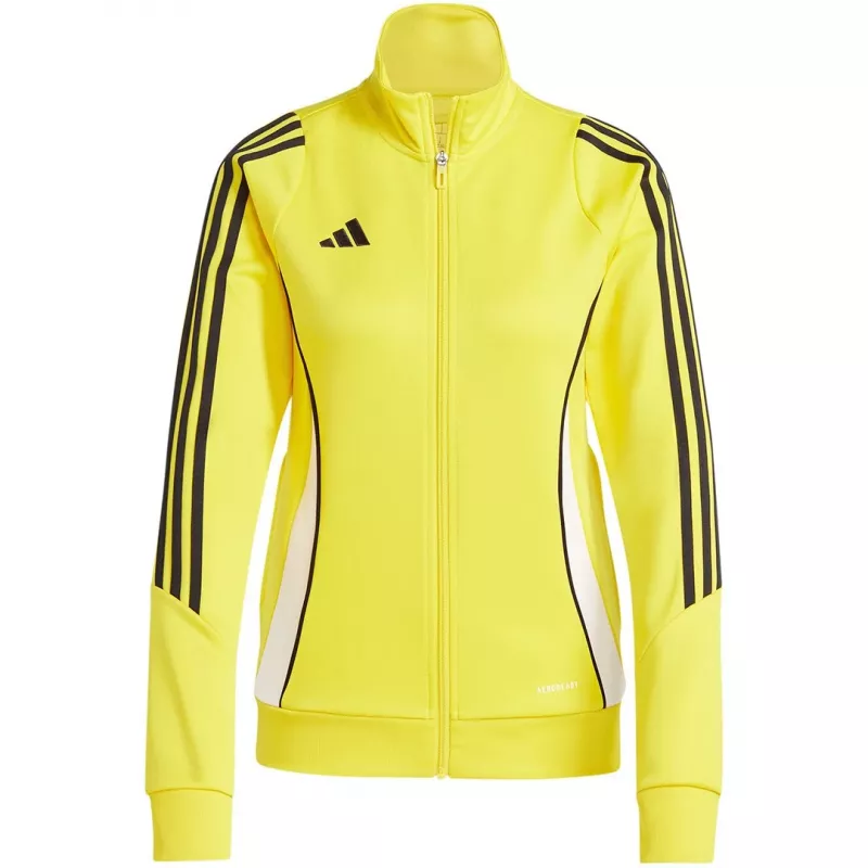 adidas Tiro 24 tréningová mikina pre dámy Semi Solar Yellow IR9498 S