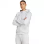 adidas Tiro 25 mikina s kapucňou na zips pánska sivá XL