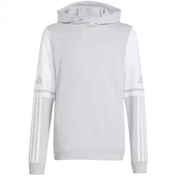 adidas Squadra 25 Mikina s kapucňou detská sivá JD4808 140cm