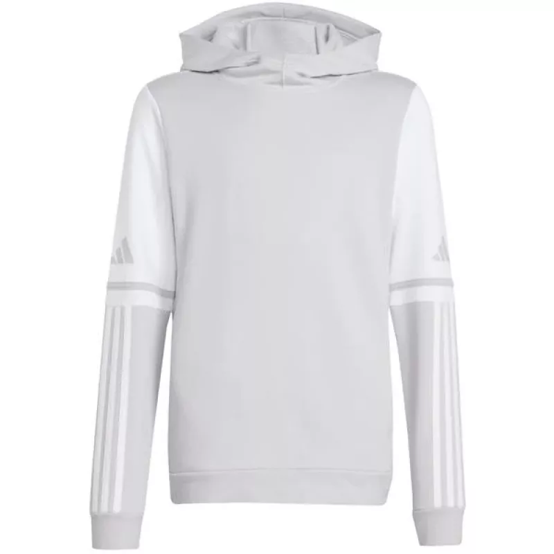 adidas Squadra 25 Mikina s kapucňou detská sivá JD4808 140cm
