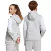 adidas Squadra 25 Mikina s kapucňou detská sivá JD4808 140cm