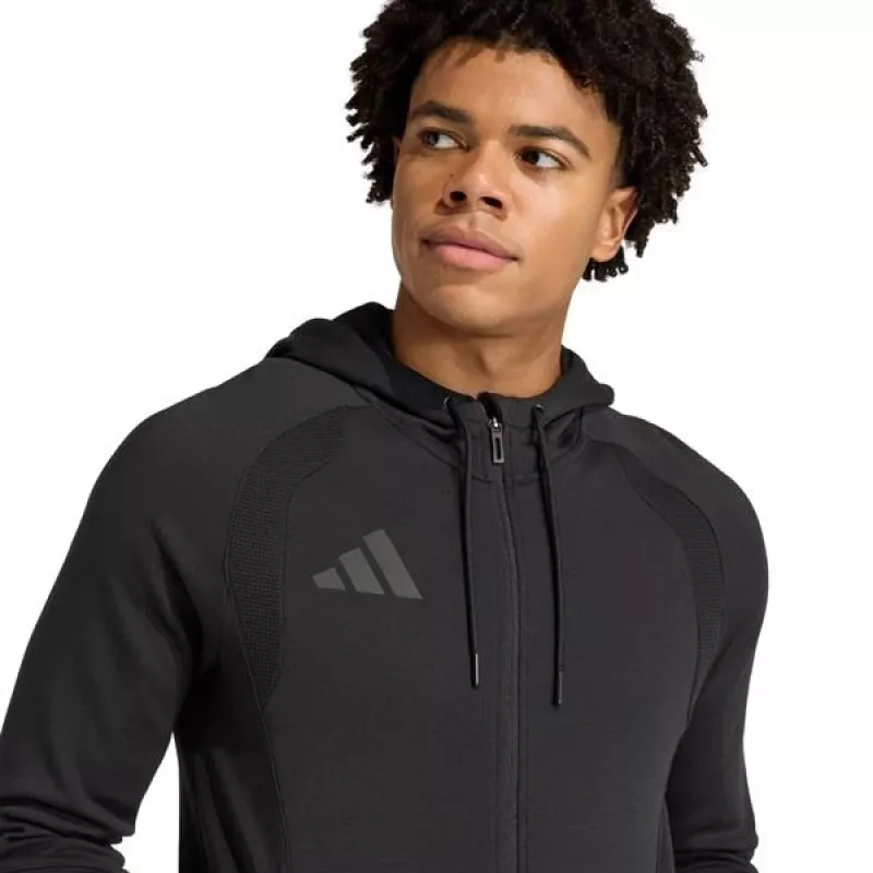 adidas Tiro 26 Travel Mikina s kapucňou pánska čierna 2XL