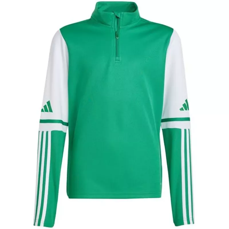 adidas Squadra 25 Tréningový top Junior Team Green/biela JP3160 128cm