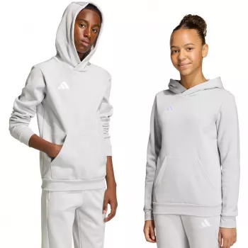 adidas Entrada 26 Hoody detská sivá 128cm