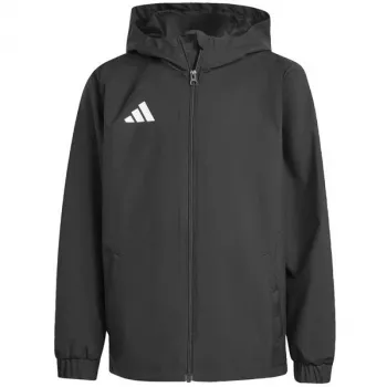 adidas Entrada 26 celoročná bunda detská čierna JZ9104 128cm