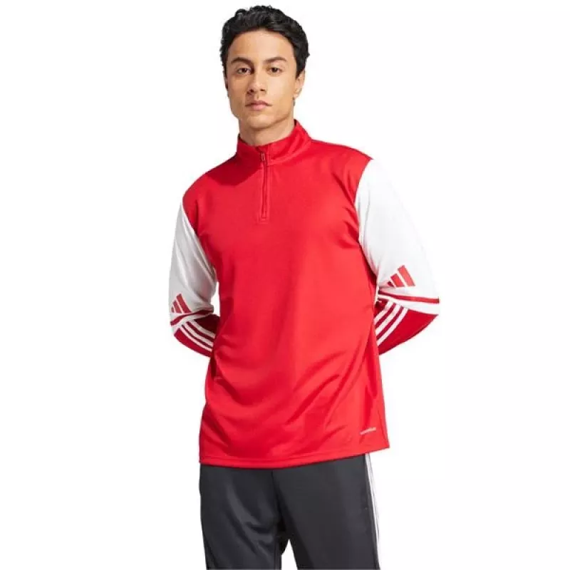 adidas pánske Squadra 25 tréningové tričko červená/biela veľkosť M