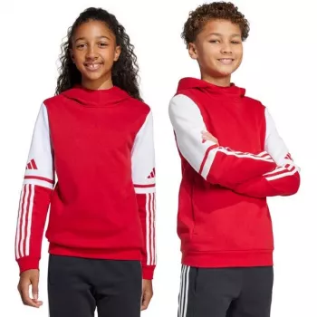 adidas Squadra 25 Sweat-Hoodie pre deti Team Power Red JD4805 140cm