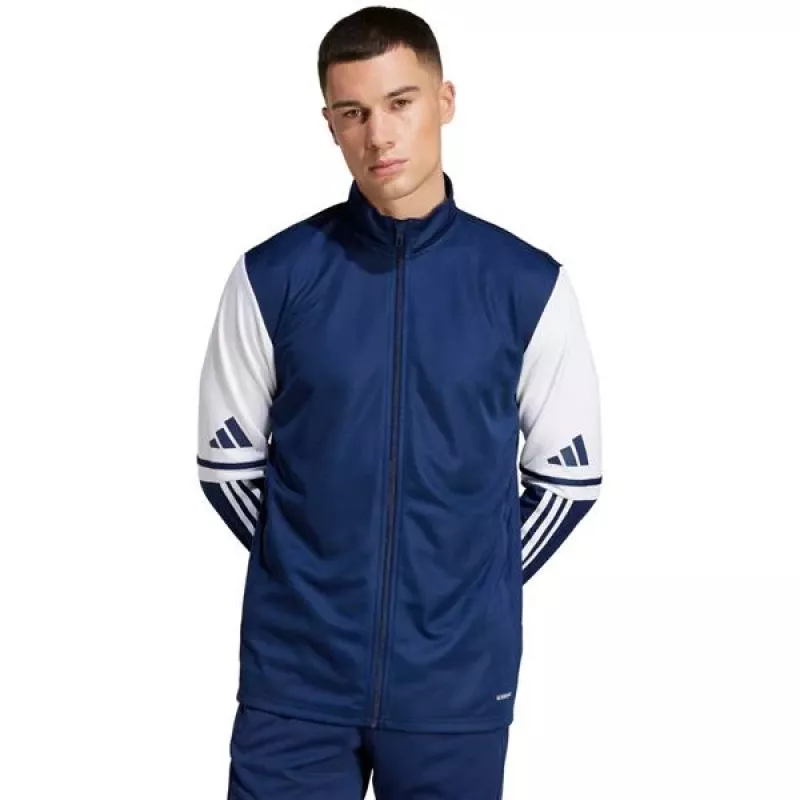 adidas Squadra 25 tréningový top pánske Team Navy Blue 2/biela veľkosť S JD2978