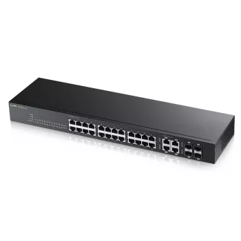 ZyXEL GS1920-24 24-port Gigabit Smart Managed switch so 4 SFP, NebulaFlex Cloud Management